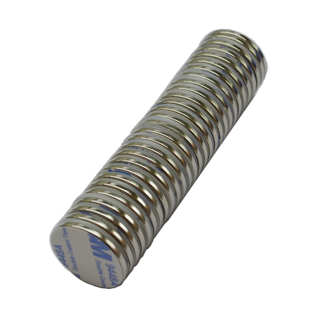Magnete rotondo a disco con magnete NDFEB adesivo 3M