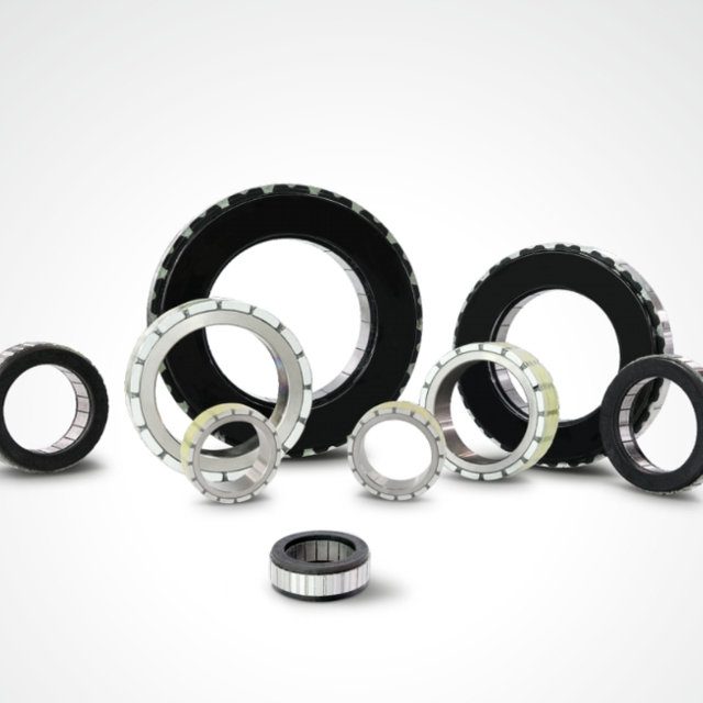 Rammel&oslash;se dreiemomentmotorer for roboter